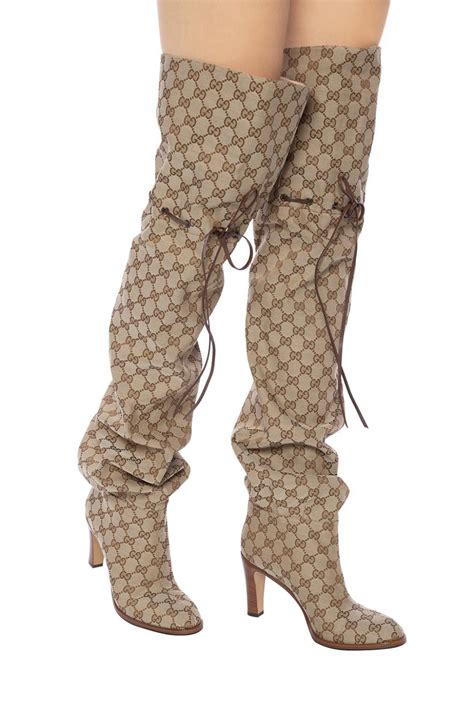 girls gucci shoes boots|Gucci boots women thigh high.